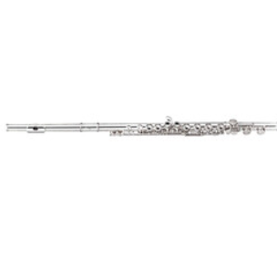 Flauta Transversal Plata 16 Llaves Do / Llave Mi Silvertone-- SLFT001