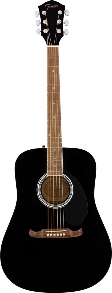 Guitarra Acustica Fender FA-125 Dreadnought Negra