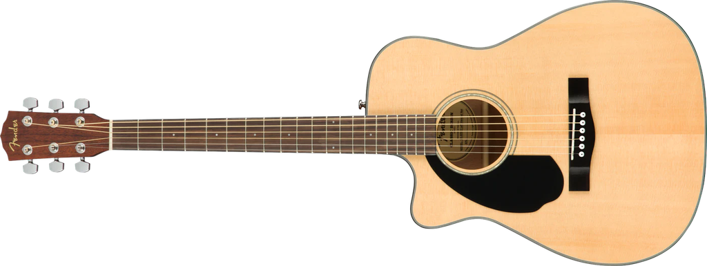 Guitarra Electroacustica Fender CC-60SCE Zurda Natural