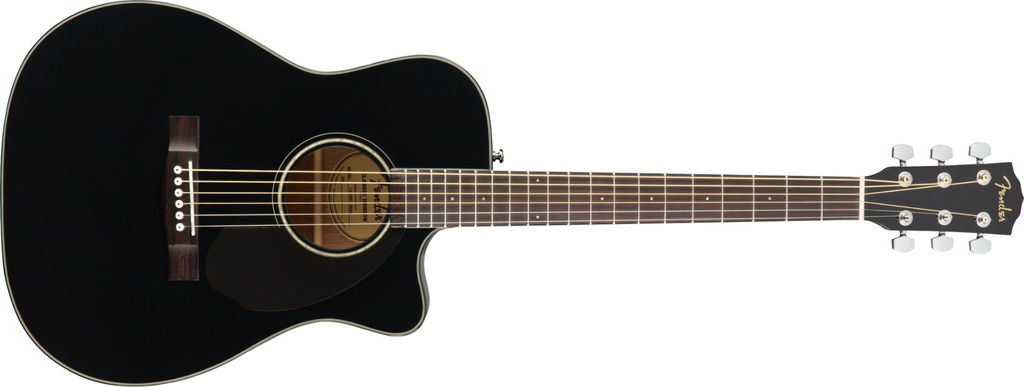 Guitarra Electroacustica Fender CC-60SCE Negra