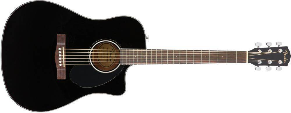 Guitarra Electroacustica Fender CD-60SCE Negra