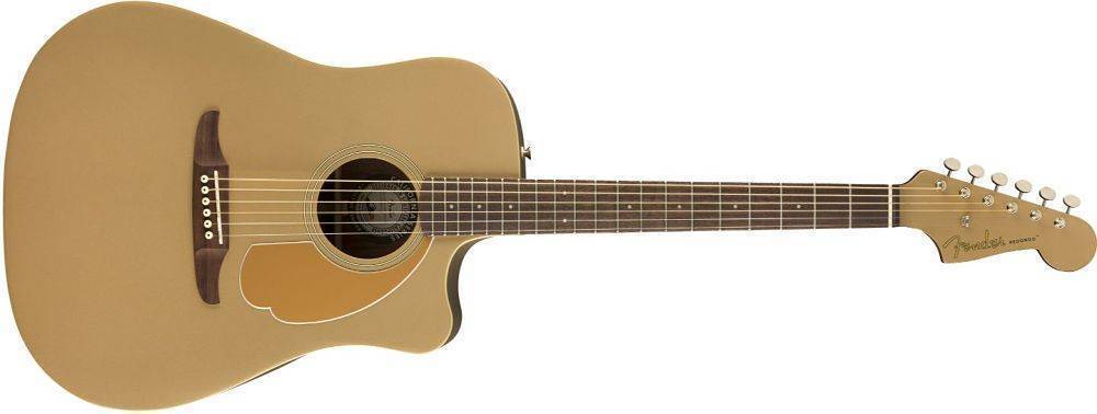 Guitarra Electroacustica Fender Redondo Player Bronce