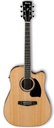 Guitarra electroacustica Ibanez PF15ECE Natural