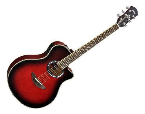 Guitarra Electro-acústica Yamaha Apx500 Dusk Sun Red