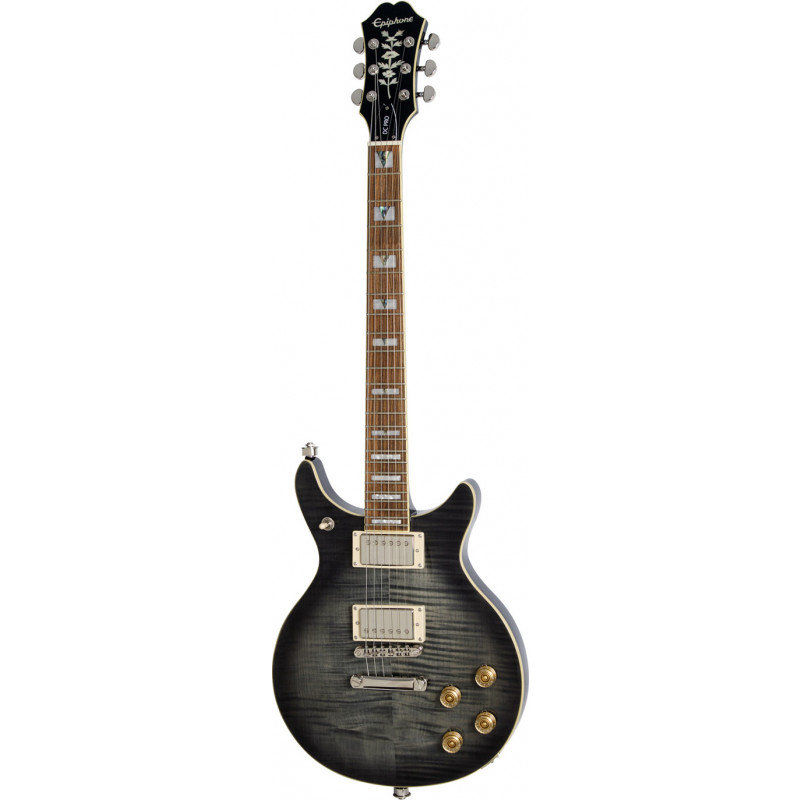 Guitarra Electrica Epiphone DC Pro Midnight Ebony