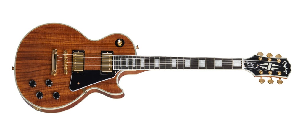 Guitarra Electrica Epiphone Les Paul CUSTOM  Koa