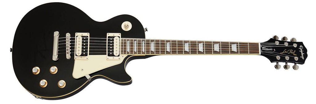 Guitarra Electrica Epiphone Les Paul Classic Ebony