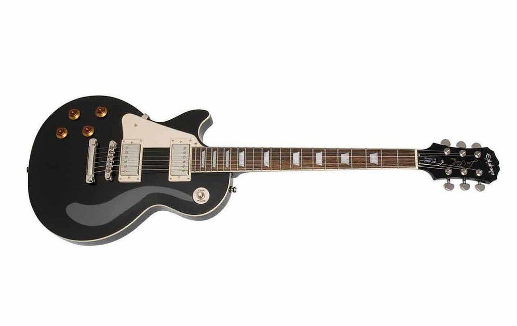 Guitarra Electrica Epiphone Les Paul Standard Zurda Negra