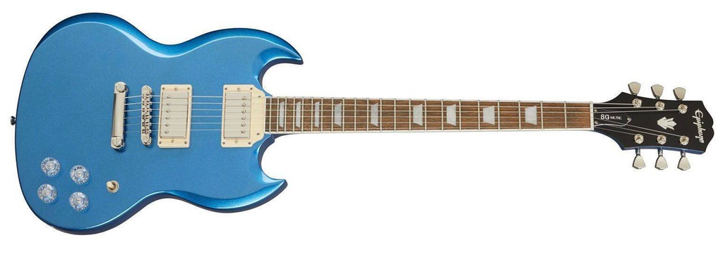 Guitarra Electrica Epiphone SG Muse Azul