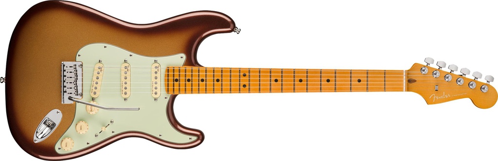 Guitarra Electrica Fender American Ultra StratMaple Fingerboard, Mocha Burst