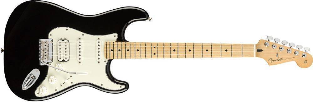 Guitarra Electrica Fender Player Stratocaster Hss MN Negra