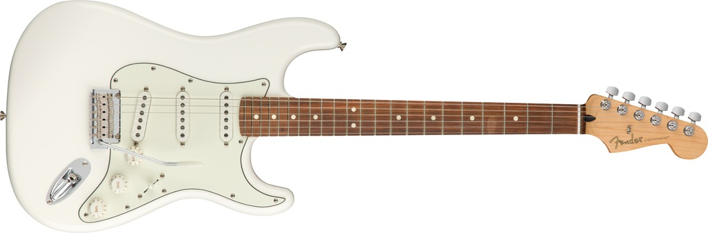 Guitarra Electrica Fender Player Stratocaster PF Polar White