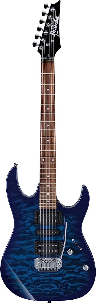 Guitarra Electrica Ibanez Rx Transparente Azul