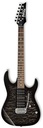 Guitarra Electrica  Ibanez Rx Negra Transparente Sombreado
