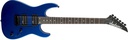 Guitarra Electrica Jackson JS12 Dinky, Ah Fb, 24 Ft, Azul