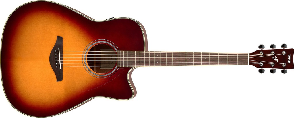 Guitarra Yamaha TransAcoustic Brown Sunburst