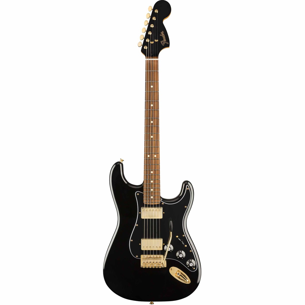 Guitarra Electrica Fender Stratocaster Caoba Blacktop edicion limitada