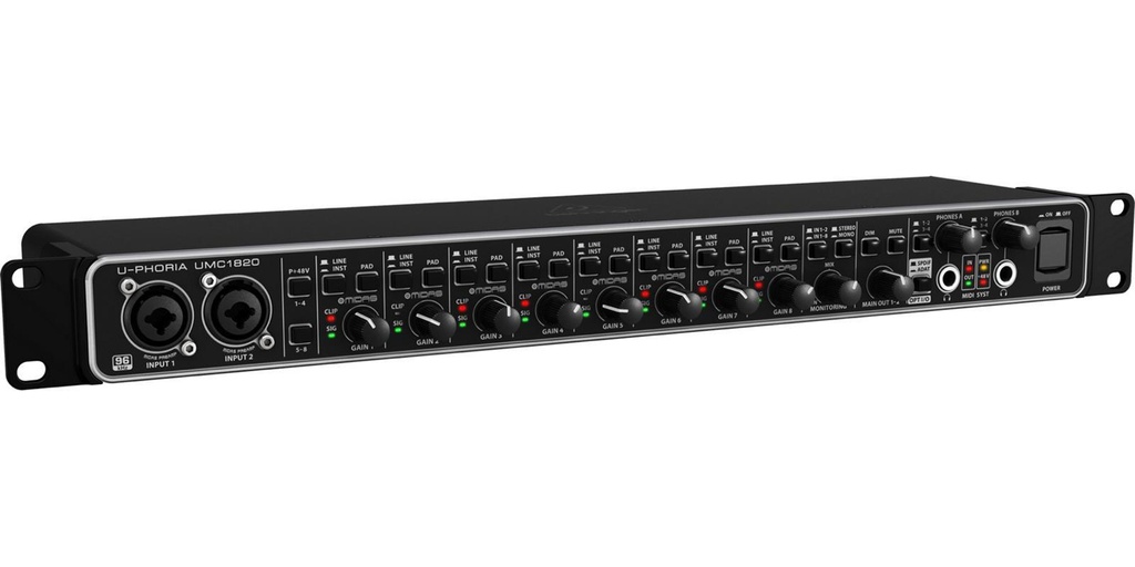 Interfase Behringer  Mod. Umc1820