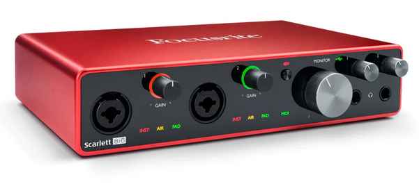 Interface Focusrite Scarlett 8i6 tercera generacion