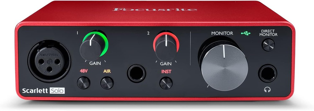 Interfase Focusrite Scarlett Solo