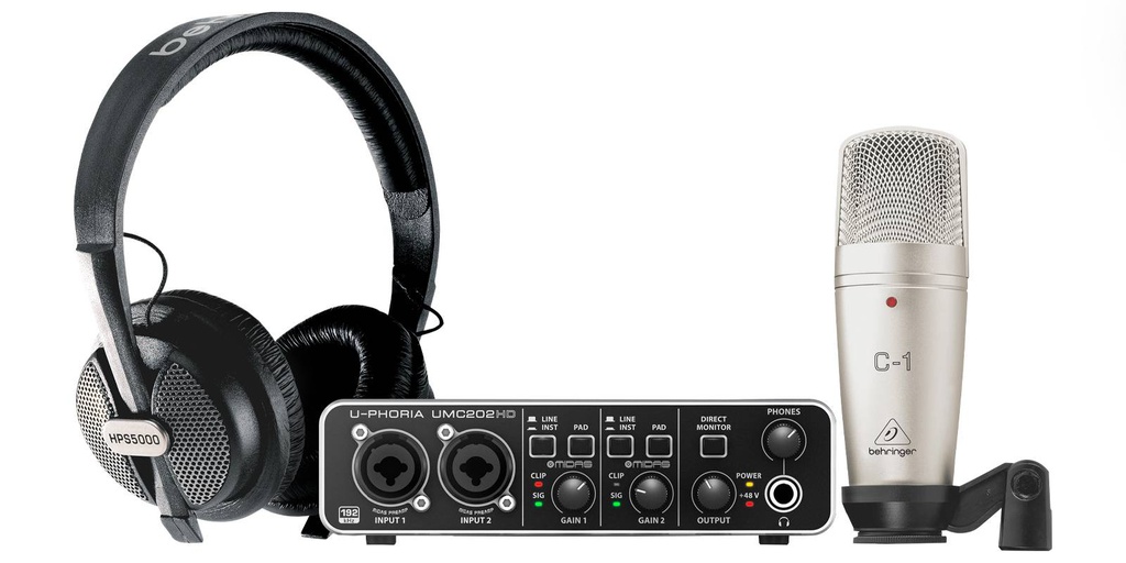 Interfase Paq. U-Phoria Studio Pro, UM202HD,C-1,HPS5000