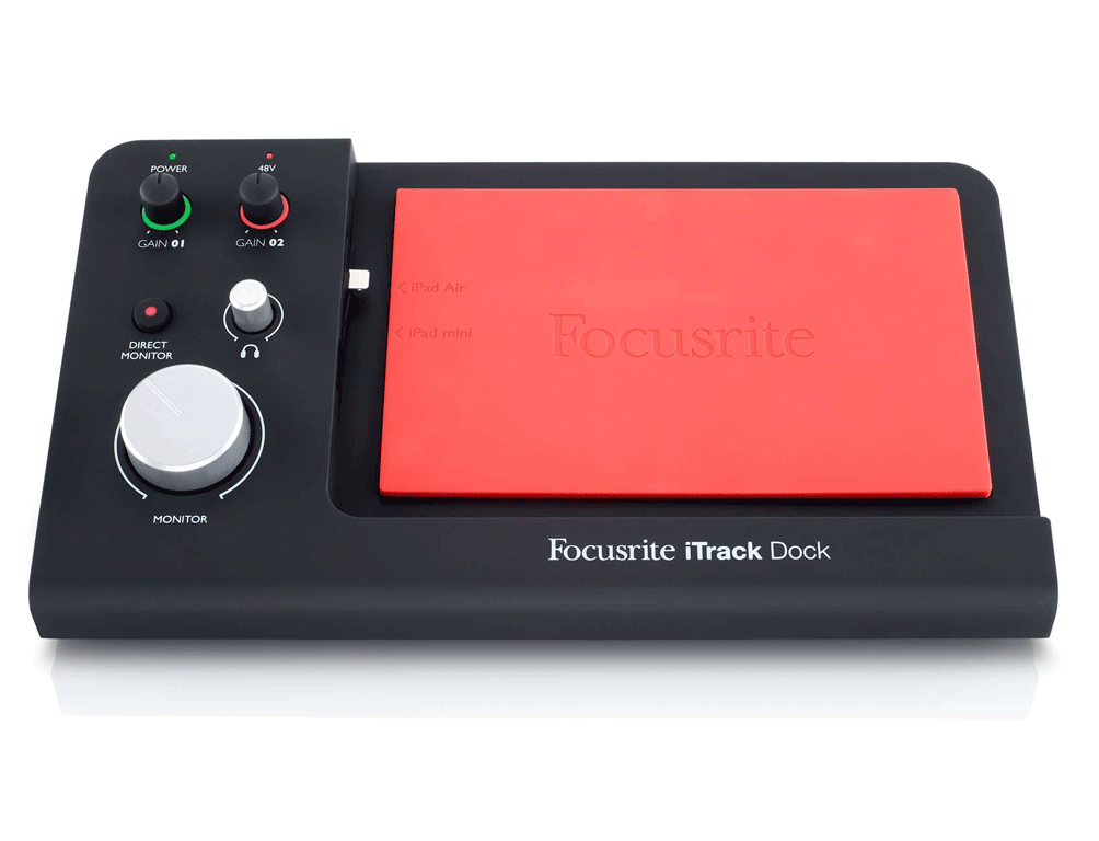 Interfase-- Focusrite Itrack Dock