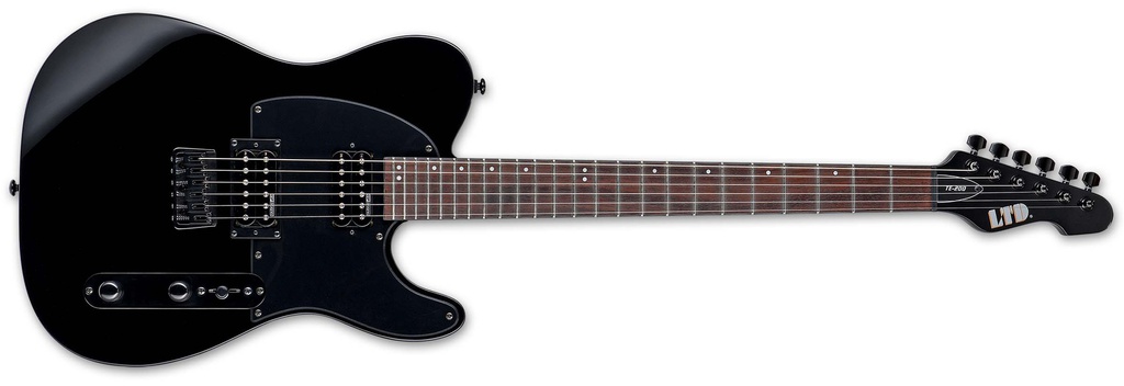 Guitarra Eléctrica LTD TE-200 negra