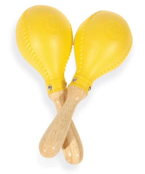 Maracas LP Plastico Amararillo