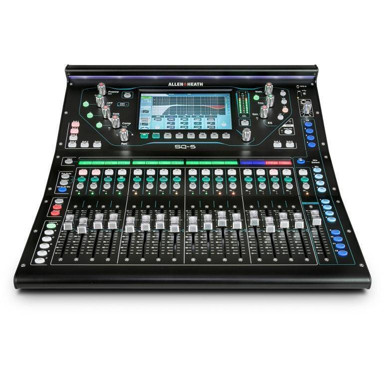 Mezcladora Digital Allen & Heath SQ-5 48 canales / 36 bus