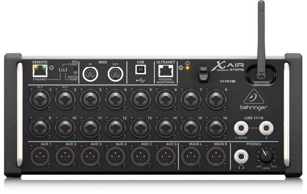 Mezcladora De 18 ch Behringer Xr18
