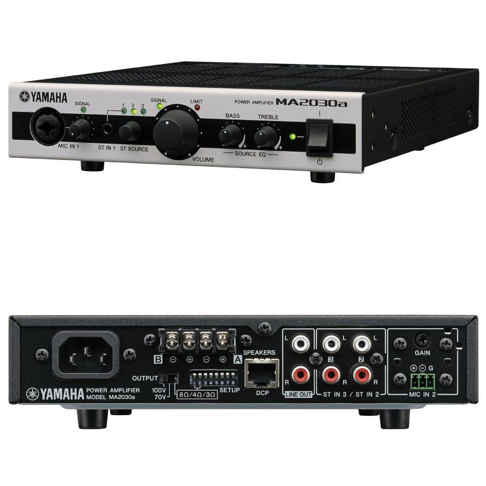 Amplificador De Audio Yamaha Y Mixer-- MA2030A