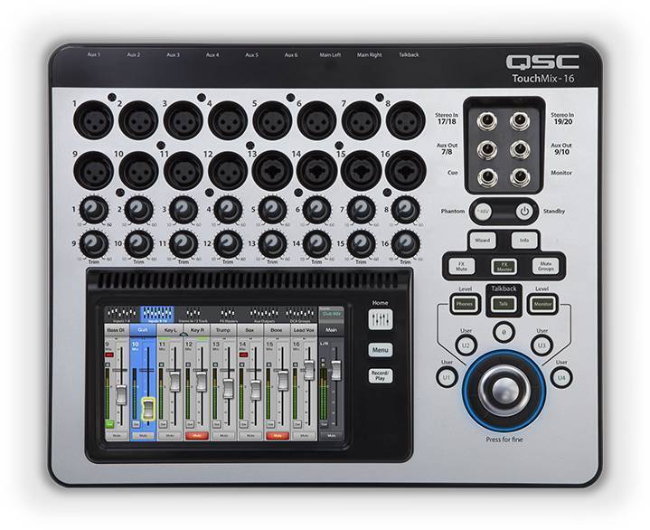 Mezcladora digital QSC Touchmix 16