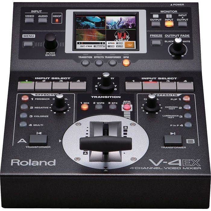 Mezcladora de Video Roland V-4EX con efectos