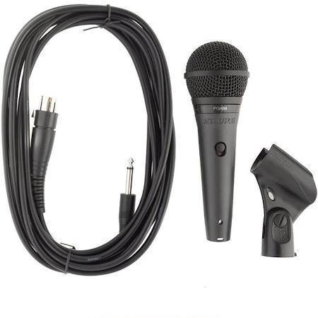 Microfono Dinamico,  Cable 1/4 Shure