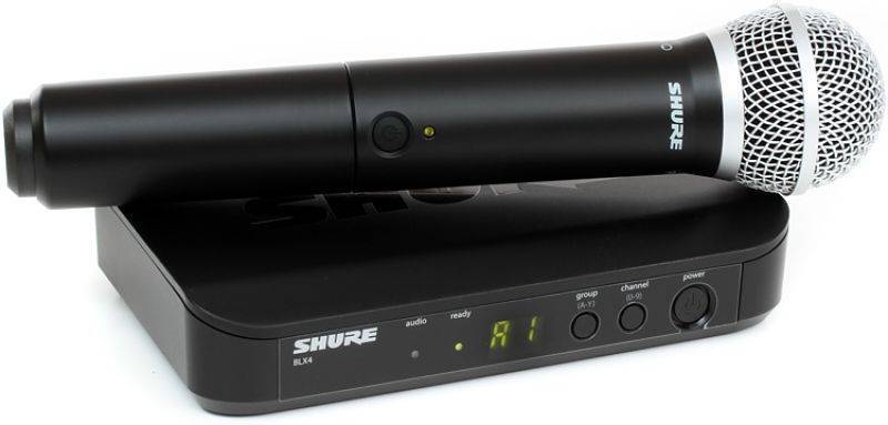 Microfono Inalambrico Shure BLX24 con PG58