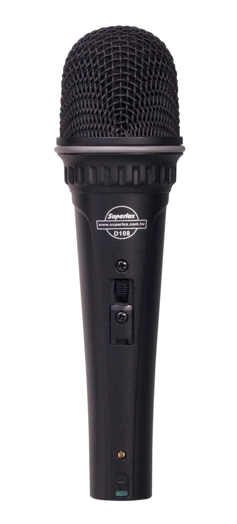 Microfono De Mano Dinamico Vocal Superlux D108B