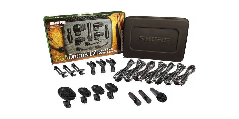 Microfonos Para Bateria SHURE Kit De 7 Piezas