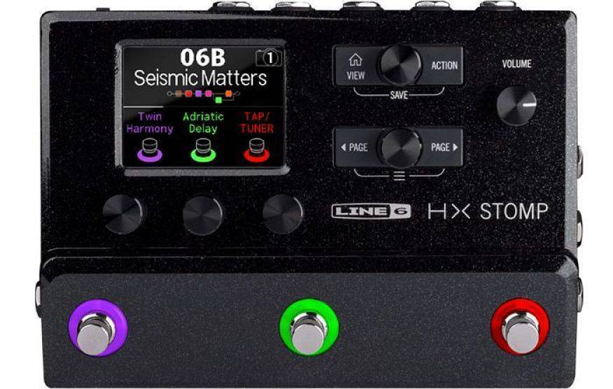 Modelador de efectos calidad Line 6 HX Stomp