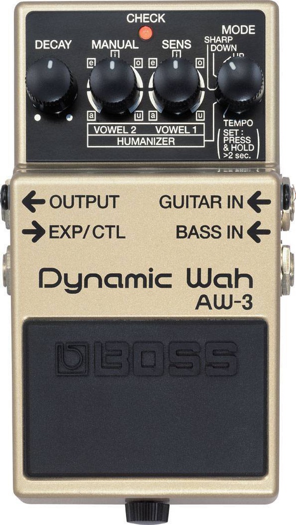 Pedal BOSS AW-3 De Efecto Wah