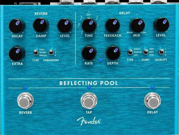 Pedal De Efectos Fender Reflecting Pool Delay/Reverb