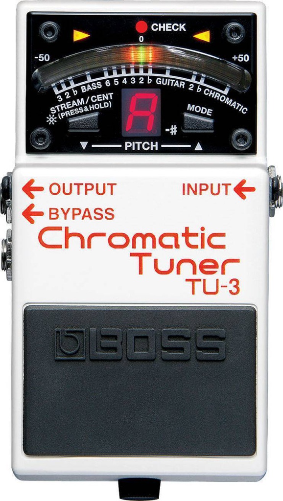 Pedal Efecto Boss TU-3  Afinador Chromatic Tuner