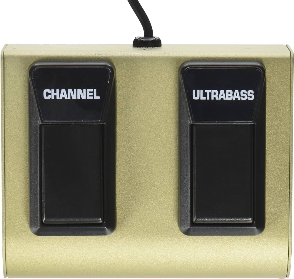 Pedal-- Footswitch Doble Behringer Fs112GMX