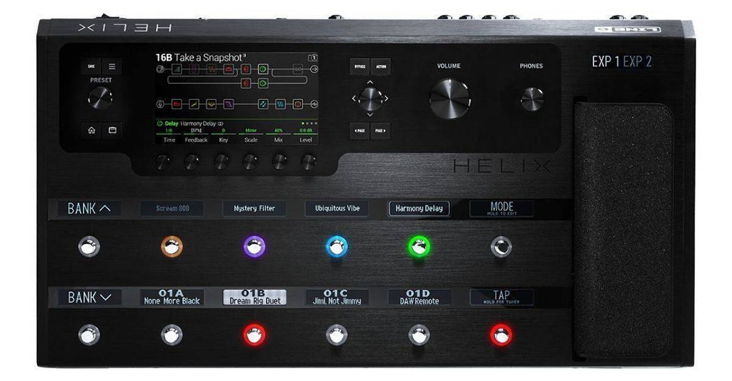 Pedalera Line 6 Helix Floor