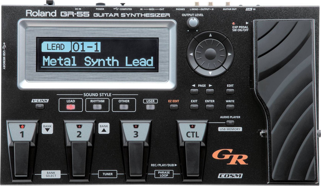 Pedalera Sintetizador Roland GR-55