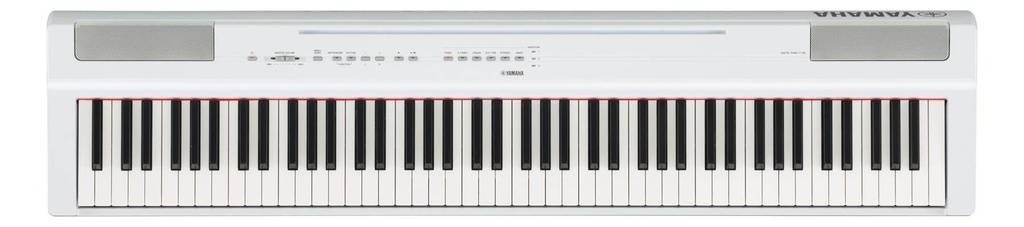 Piano Digital Yamaha Intermedio Blanco P125 Incluye Adaptador PA-150