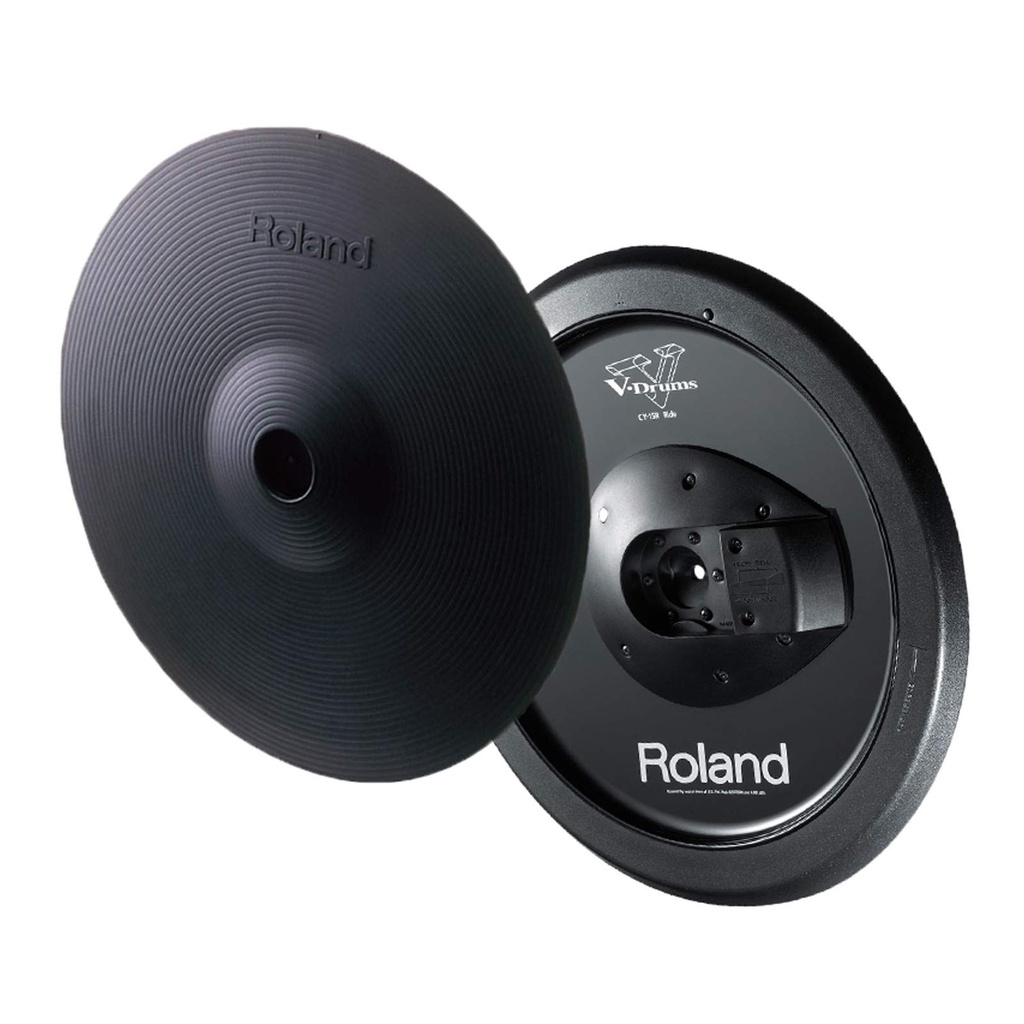 Platillo De 15" Eléctrico Para Batería Color Negro