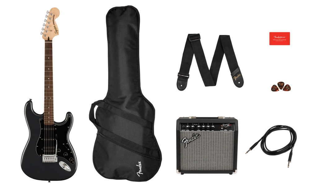 Paquete Guitarra Electrica Affinity Series Stratocaster HSS