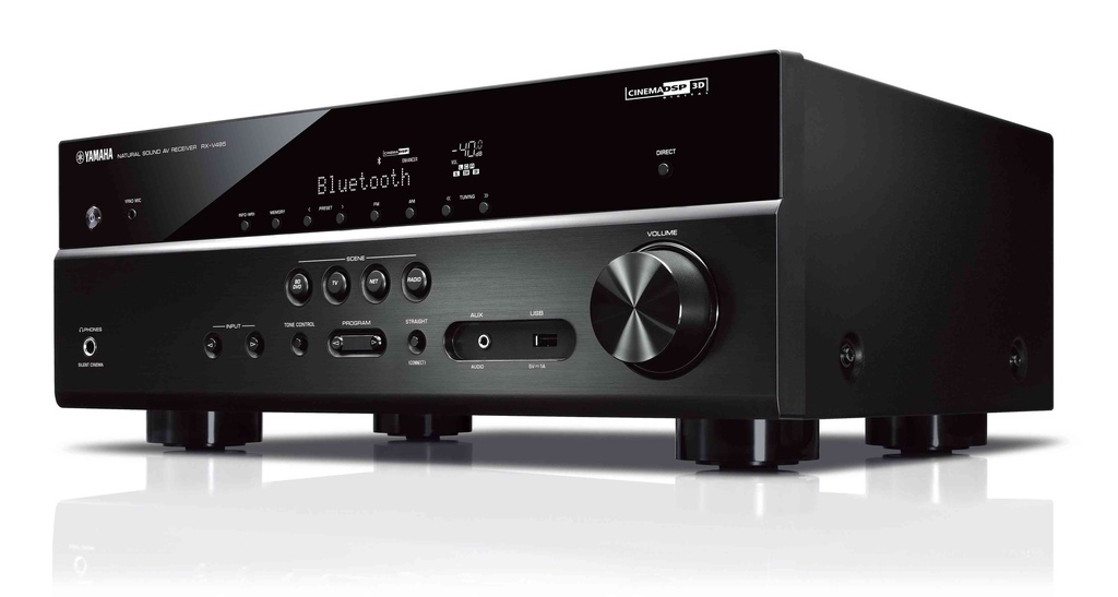 Receptor Yamaha AV de 5.1 canales RXV485