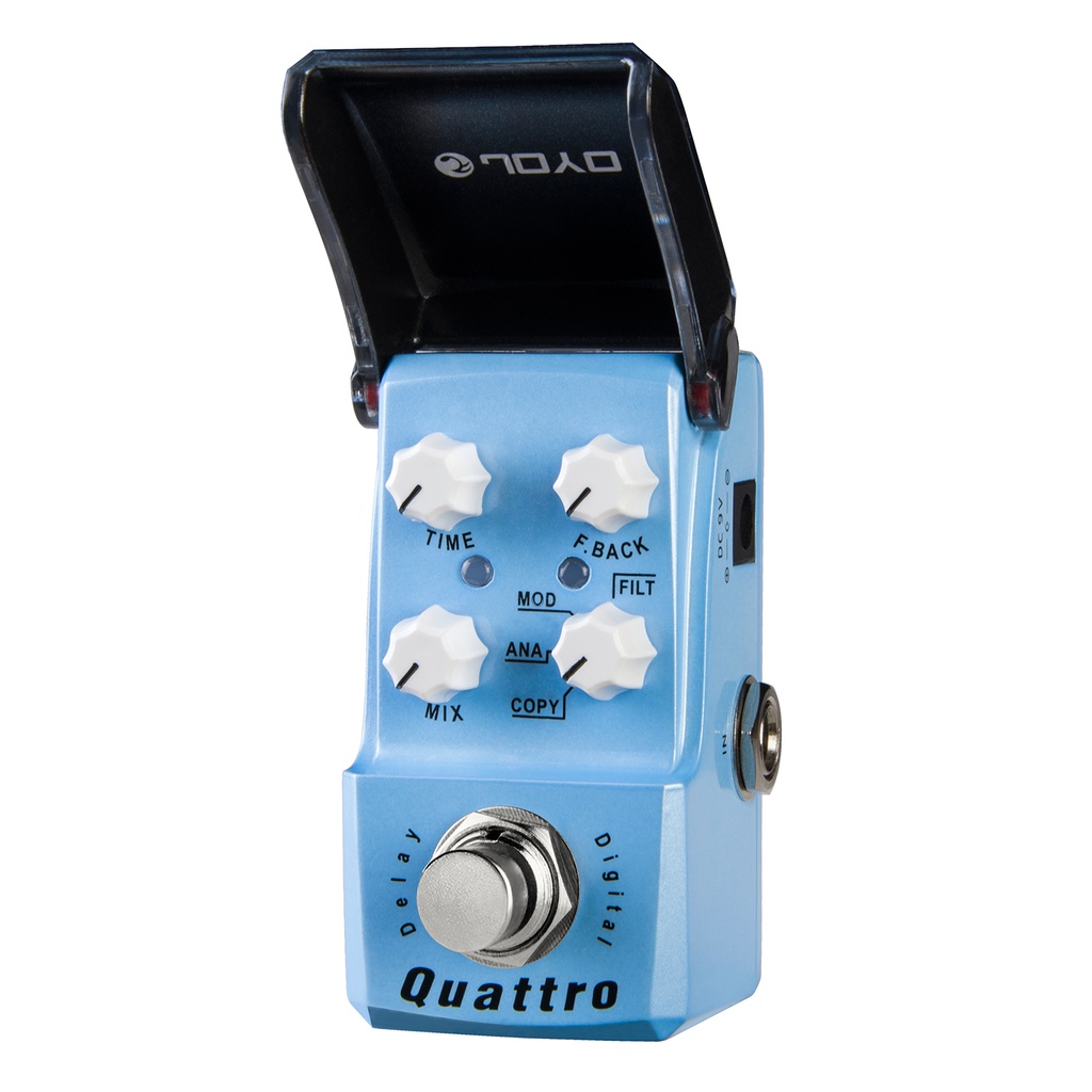 Pedal De Efectos Para Guitarra Quattro Digital Delay JF-318