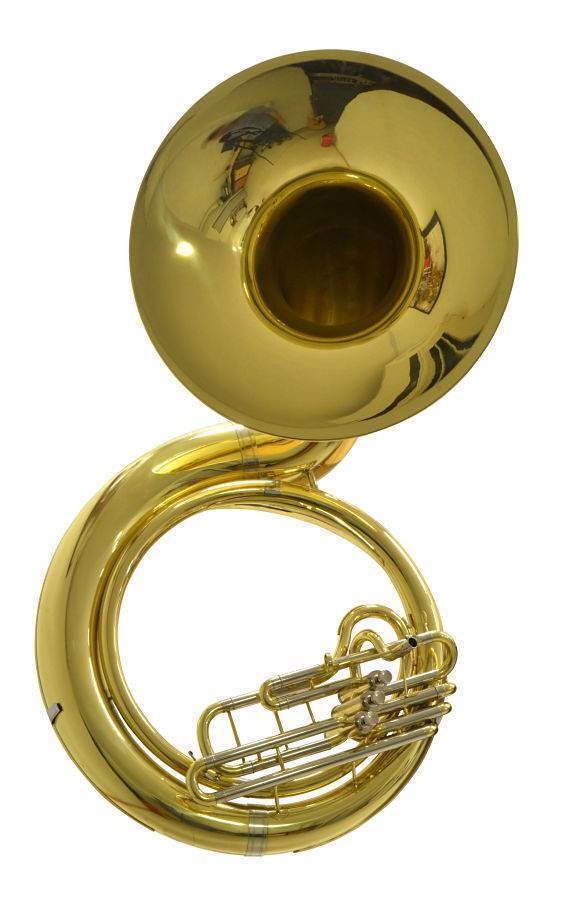 Tuba Silvertone Sausophon Laqueada SLSS001